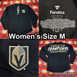 Vegas Golden Knights Shirt Womens Medium NHL Hockey Stanley Cup Champions 2023