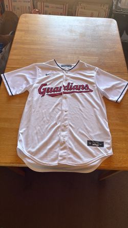 New Nike MLB Cleveland Guardians Baseball Home White Jersey Men’s M Medium