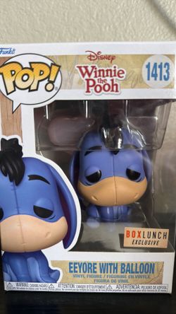Funko Pop Eeyore with Balloon #1413 BoxLunch Exclusive