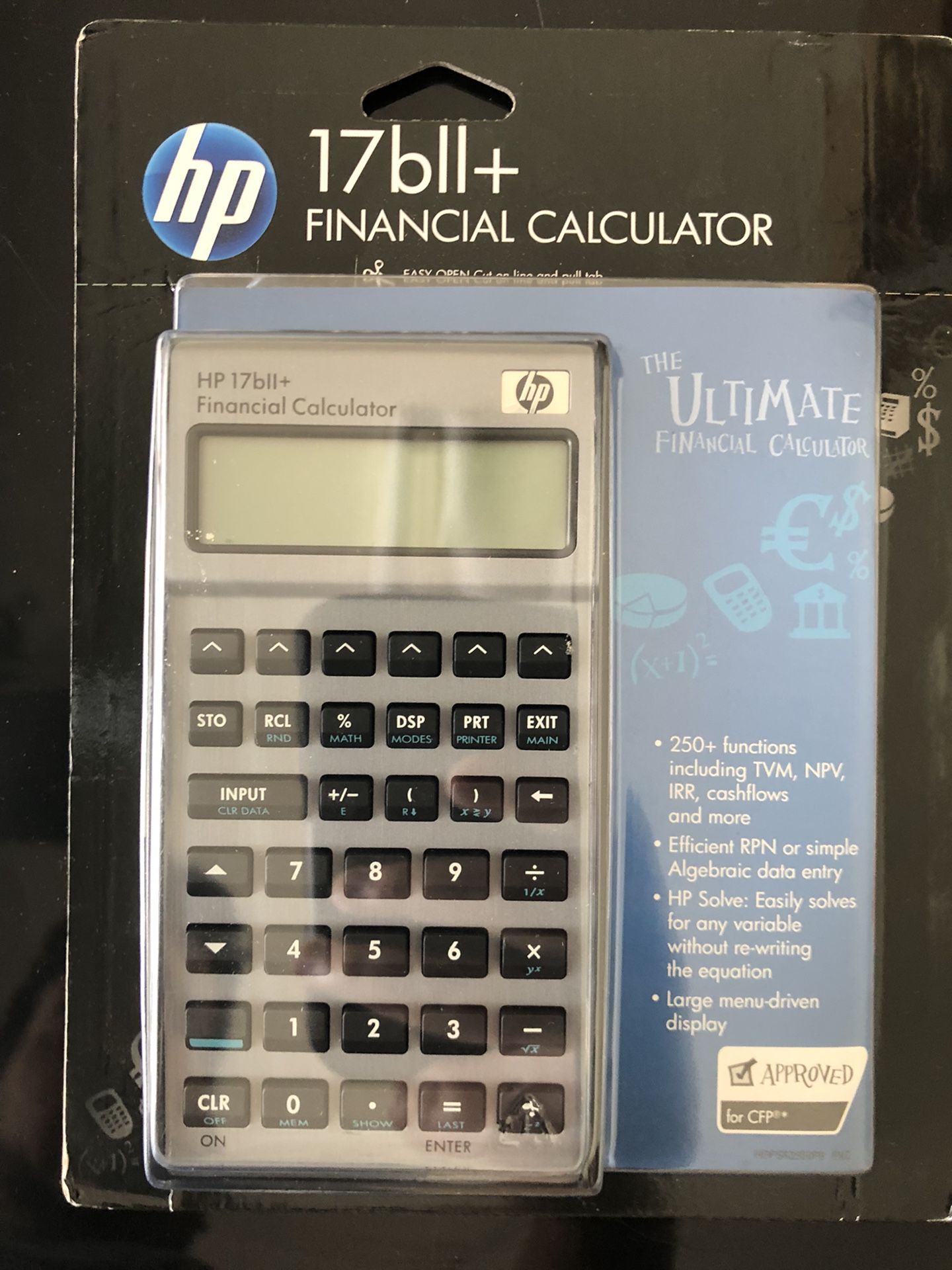 HP 17BII+ Financial Calculator