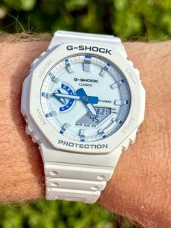 Casio G-Shock Bioluminescent White Ana-Digi Watch