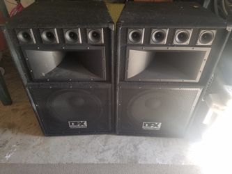 DFX speakers professional audio