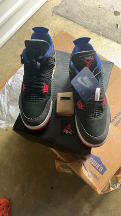 New Retro 4 Rare Air Gold Letter’s Size 11
