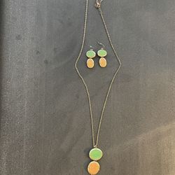 Necklace And Earring Set