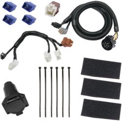 Custom Tow Harness 7 Way Tow Hitch Trailer Wiring Harness Kit For 2014-2020 Infiniti QX60, 2013-2020 Nissan Pathfinder