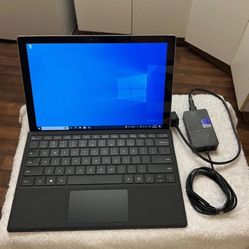Microsoft Surface Pro 4  i7-6650U 2.5GHz 8GB RAM 256GB SSD Win10  PRO W/ Keyboard