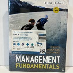 Management Fundamentals: Concepts, Applications, Development by Lussier 9th Ed.