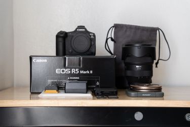 Canon EOS R5 Mark II with 28-70mm Lens and more