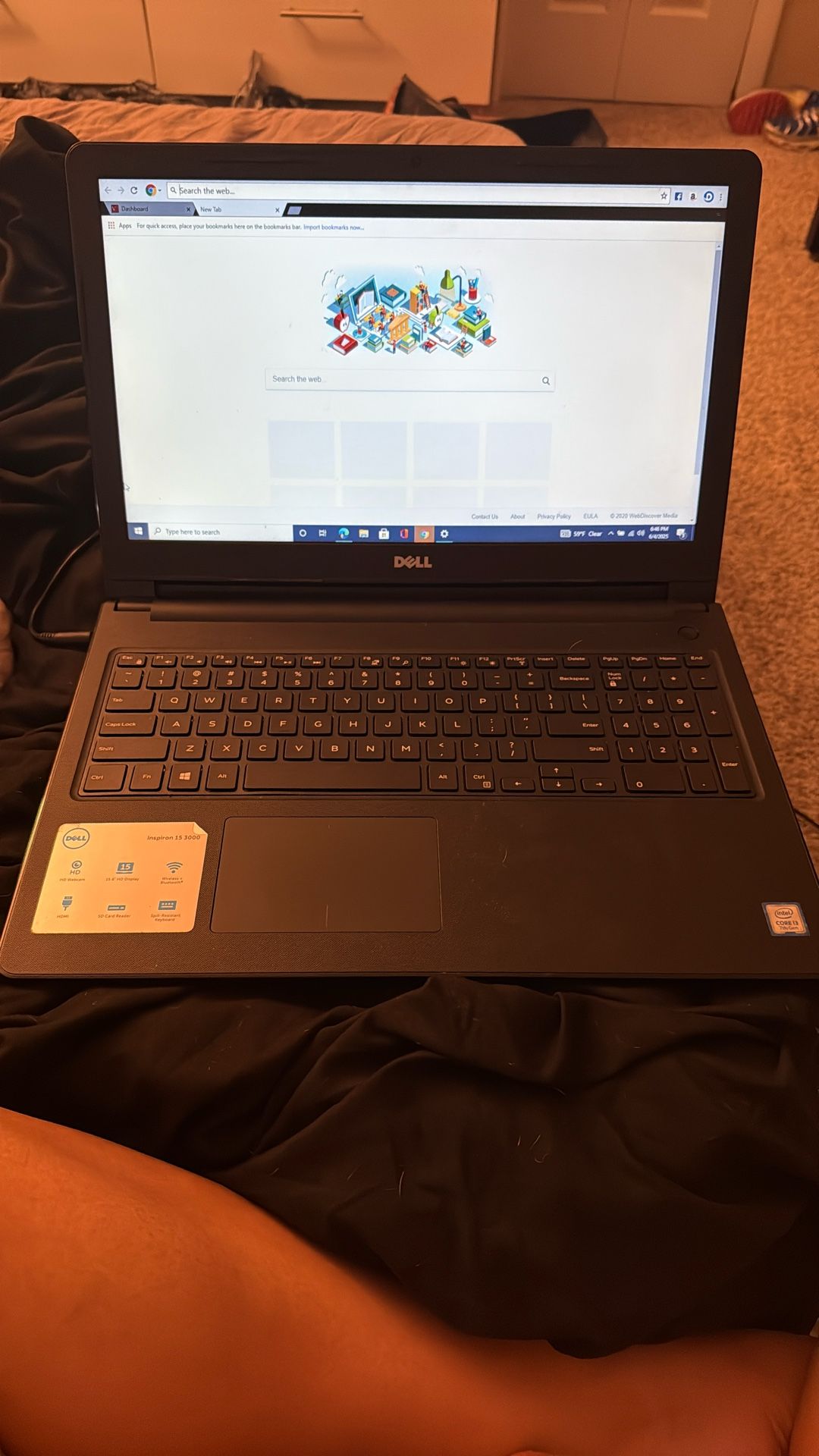 Mint Condition Dell Inspiron 15 3000