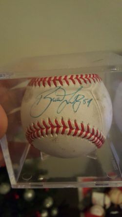 Brad lidge auto ball