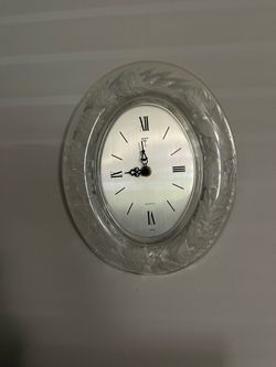 glass clock