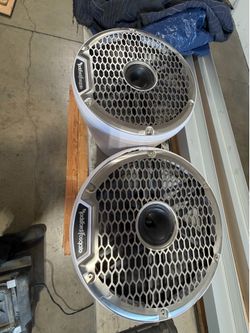 10” Rockford Fosgate white Speakers