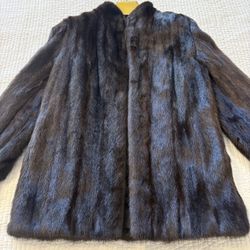 Fur Coat, Length 30”