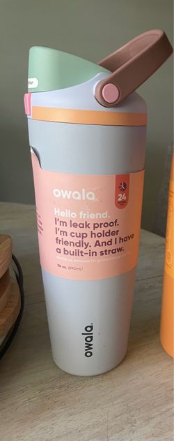 Owala FreeSip stainless steel water bottles
