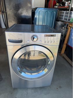 LG TrueSteam Sensor Dry Front-Load Dryer