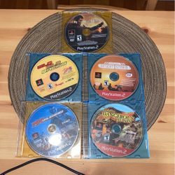 PS2 VIDEO GAMES (LOT OF 5)