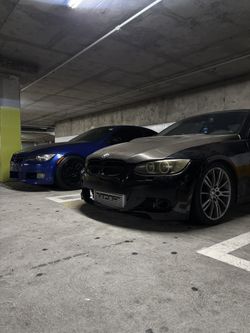 BMW 3351 Oil changes, valve cover gasket changes, brake pads, coil and spark plugs, coolant reservoir.