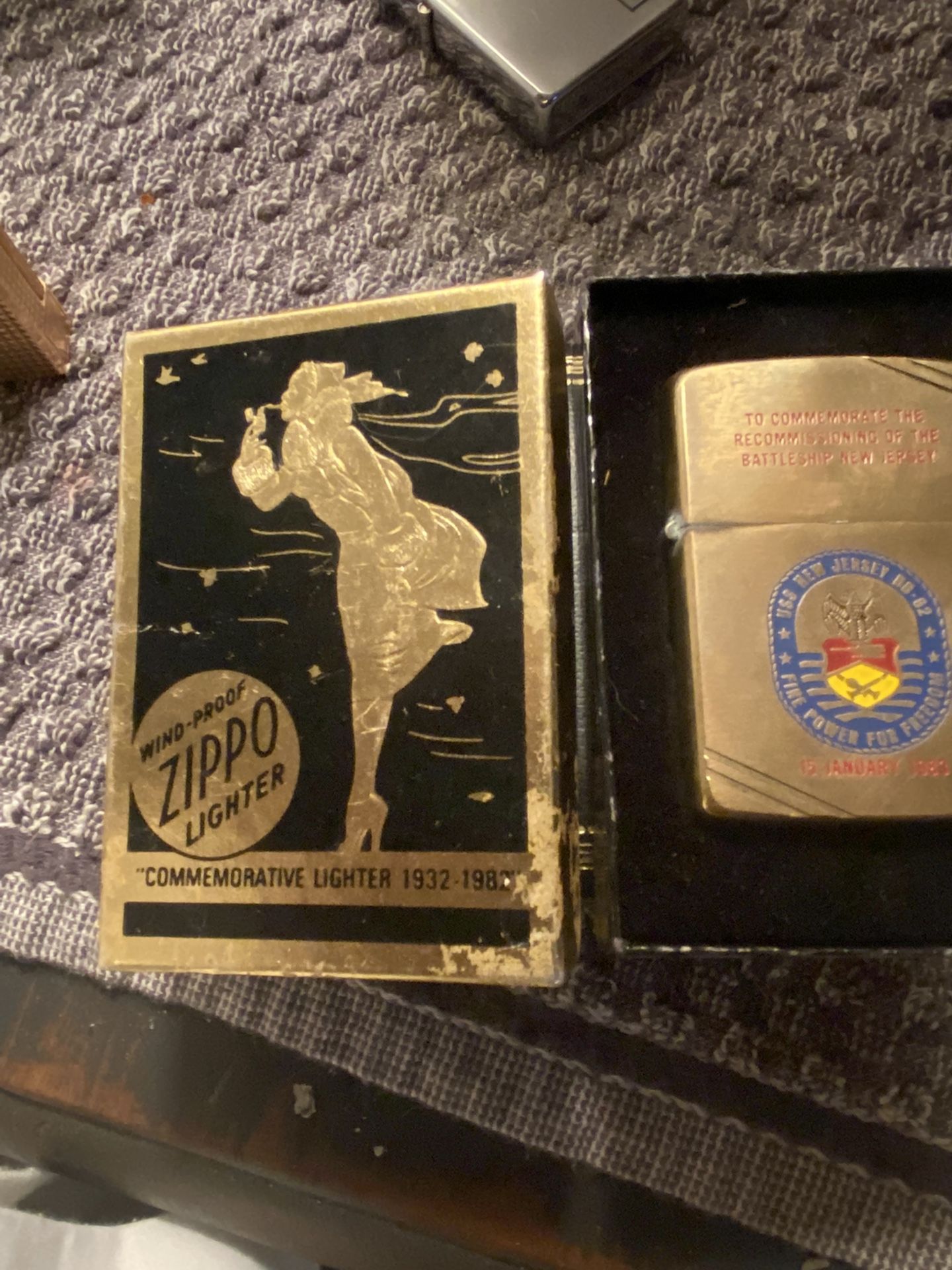 Zippo Commemorative Lighter