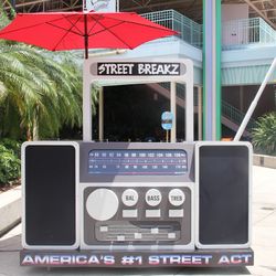 Custom Boom Box (DJ Booth Or 80s Prop)