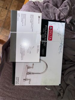 Brand New Faucet Bundle - Delta Kitchen & Seasons Bathroom (New In Box)