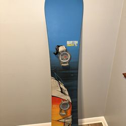 Burton Cruzer Snowboard 145 cm / 56.75 inches Switch Special N Bindings Snow Board