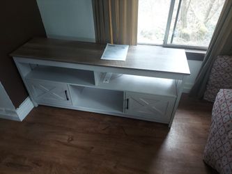 Brand-new Fymylly Assembled TV Stand With Power $USB $180