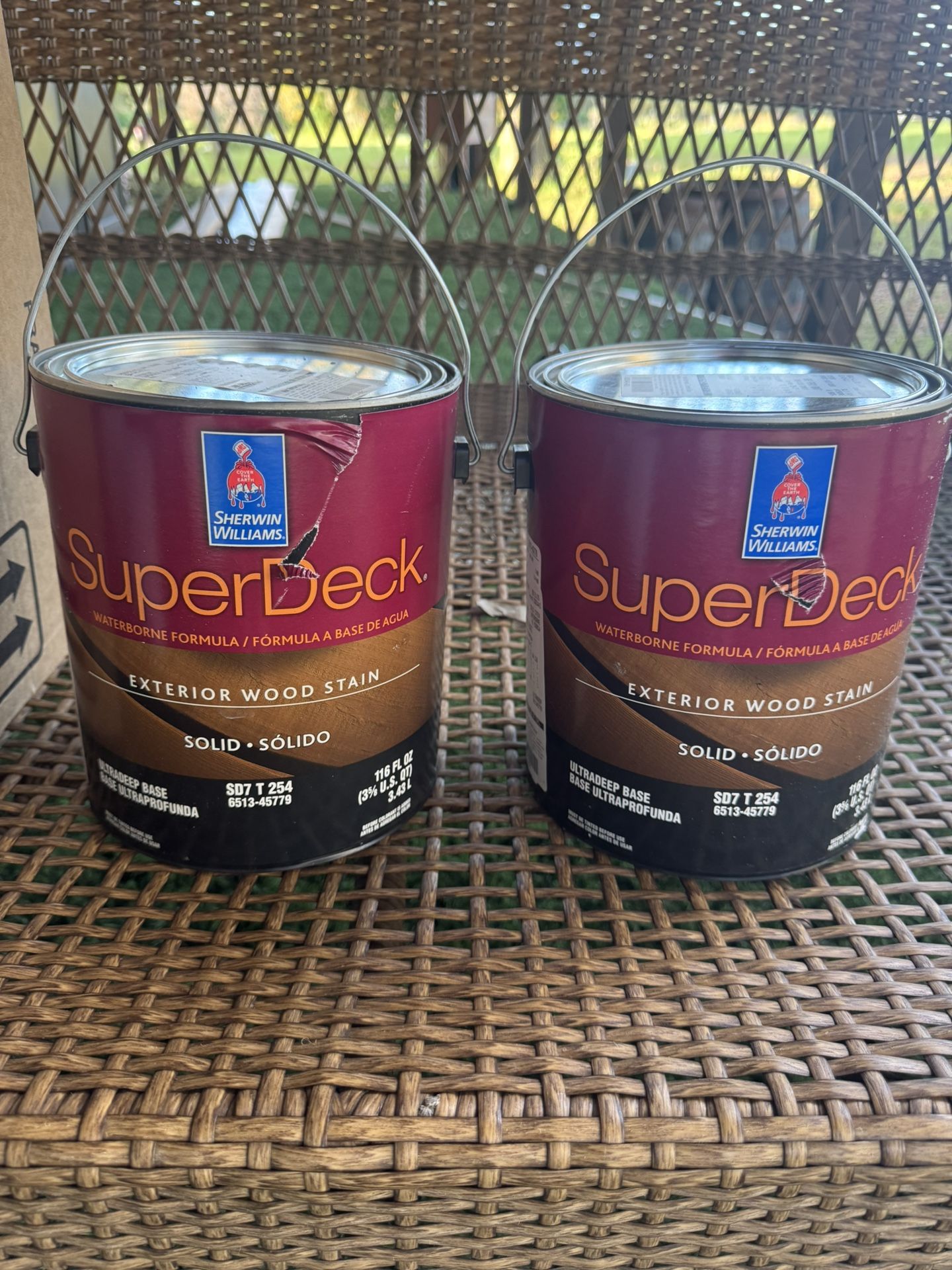 Brown Deck Paint