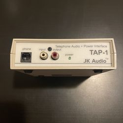 JK Audio Model TAP-1 Telephone Audio and Power Interface