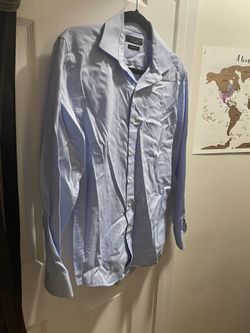 Men’s Blue Dress Shirt 