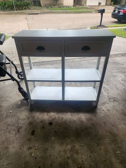 White side table