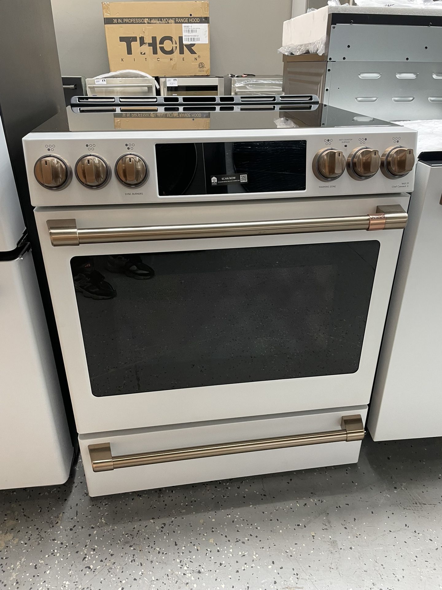 Ge Cafe 30 Electric Stove Induction New Open Box