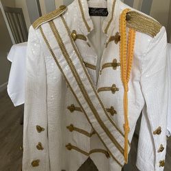 MJ Jacket From Victory Tour, Sequen Hand Made