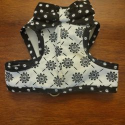 Pet Harness With Bowtie Size  XS / S