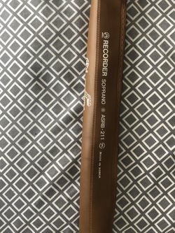Angel Soprano Recorder G Fingering ASRB-211 & Case Korea