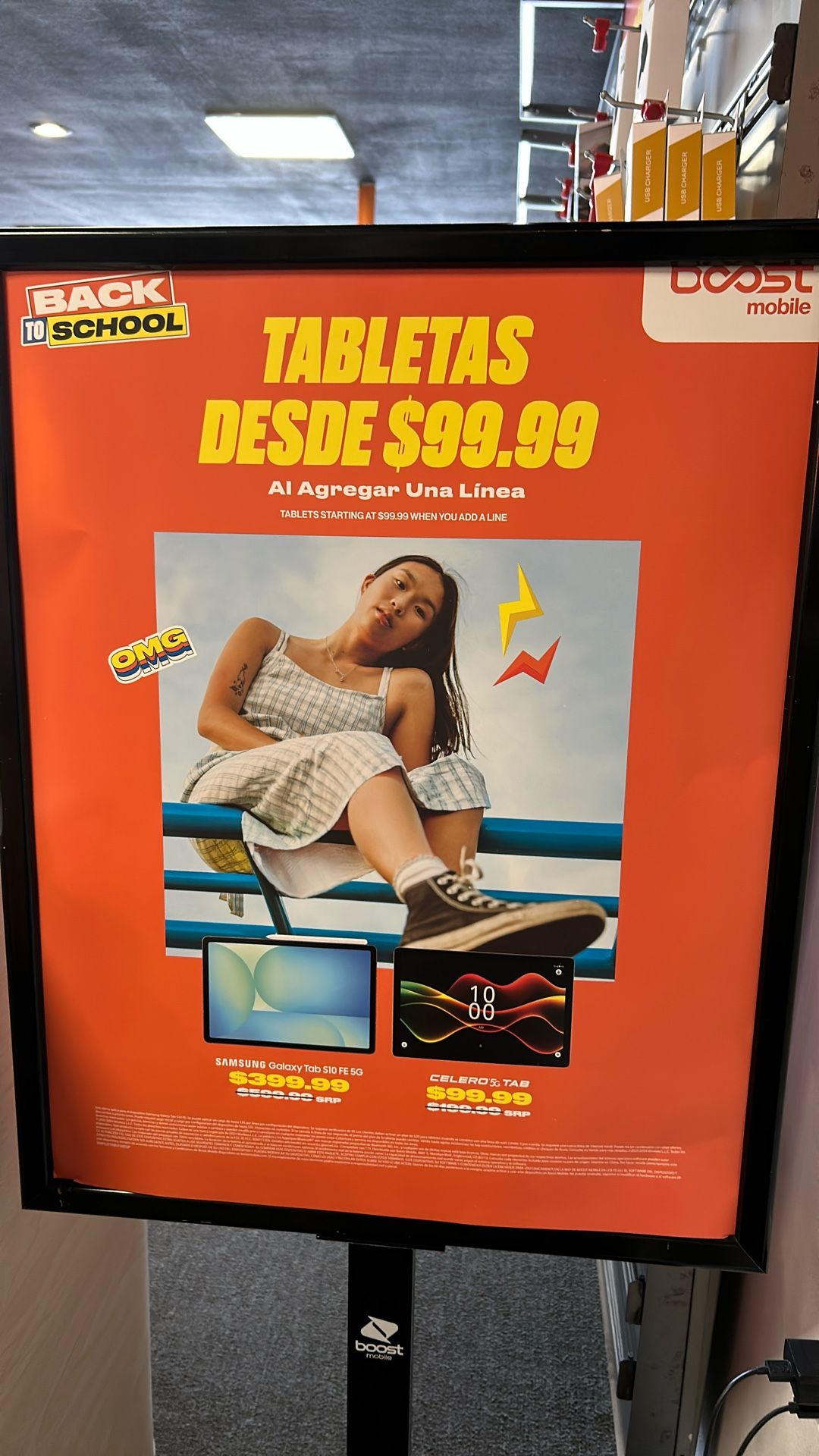 CELERO Tablet $99 At Boost Mobile