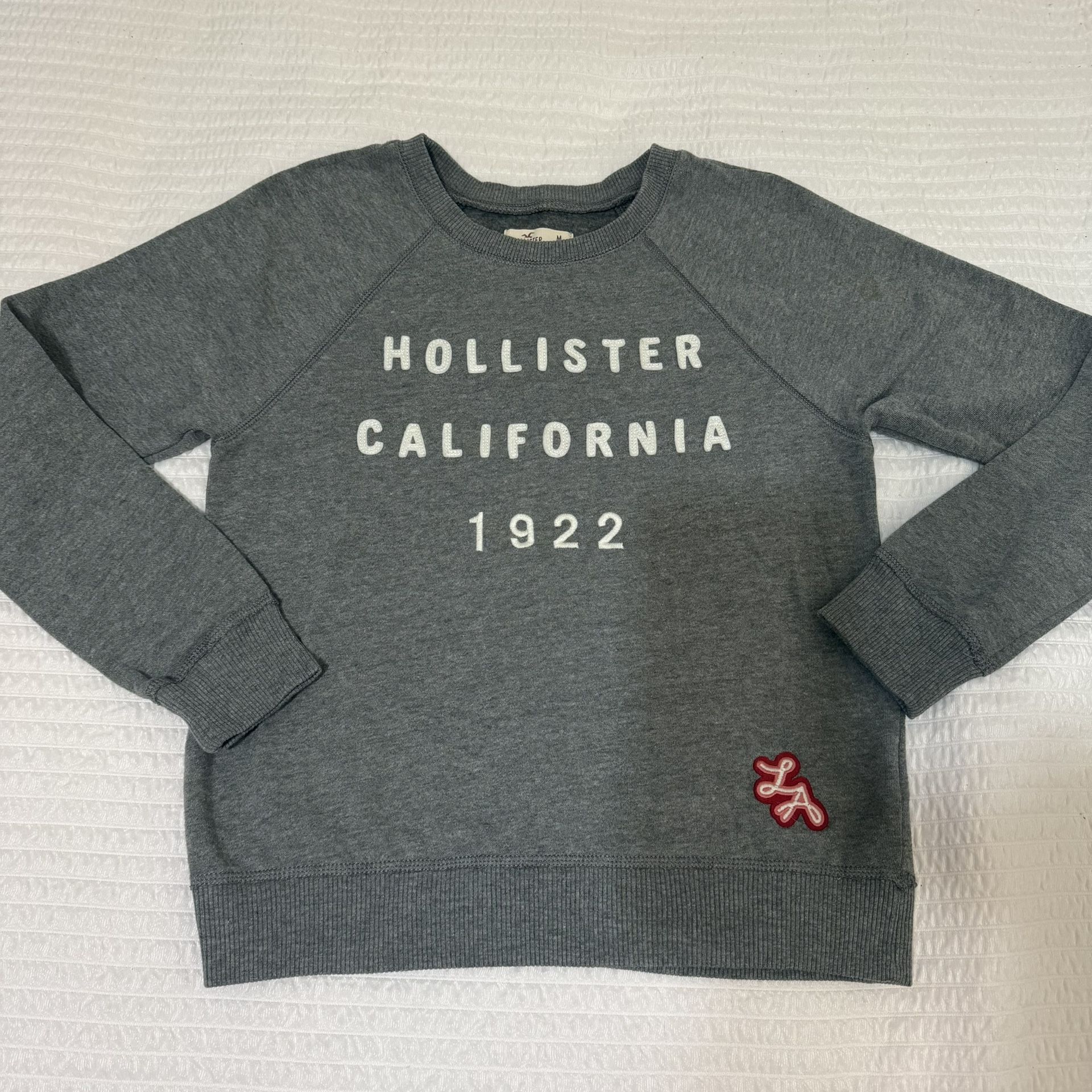 hollister grey sweatshirt