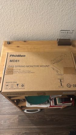 Pholiten MD81 Gas Spring Monitor Arm 17–32” – Open Box
