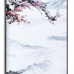 Aluminum Large Framed Wall Art