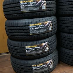 215/55R17 Marca Blackhawk Nuevas Y Garantizadas 