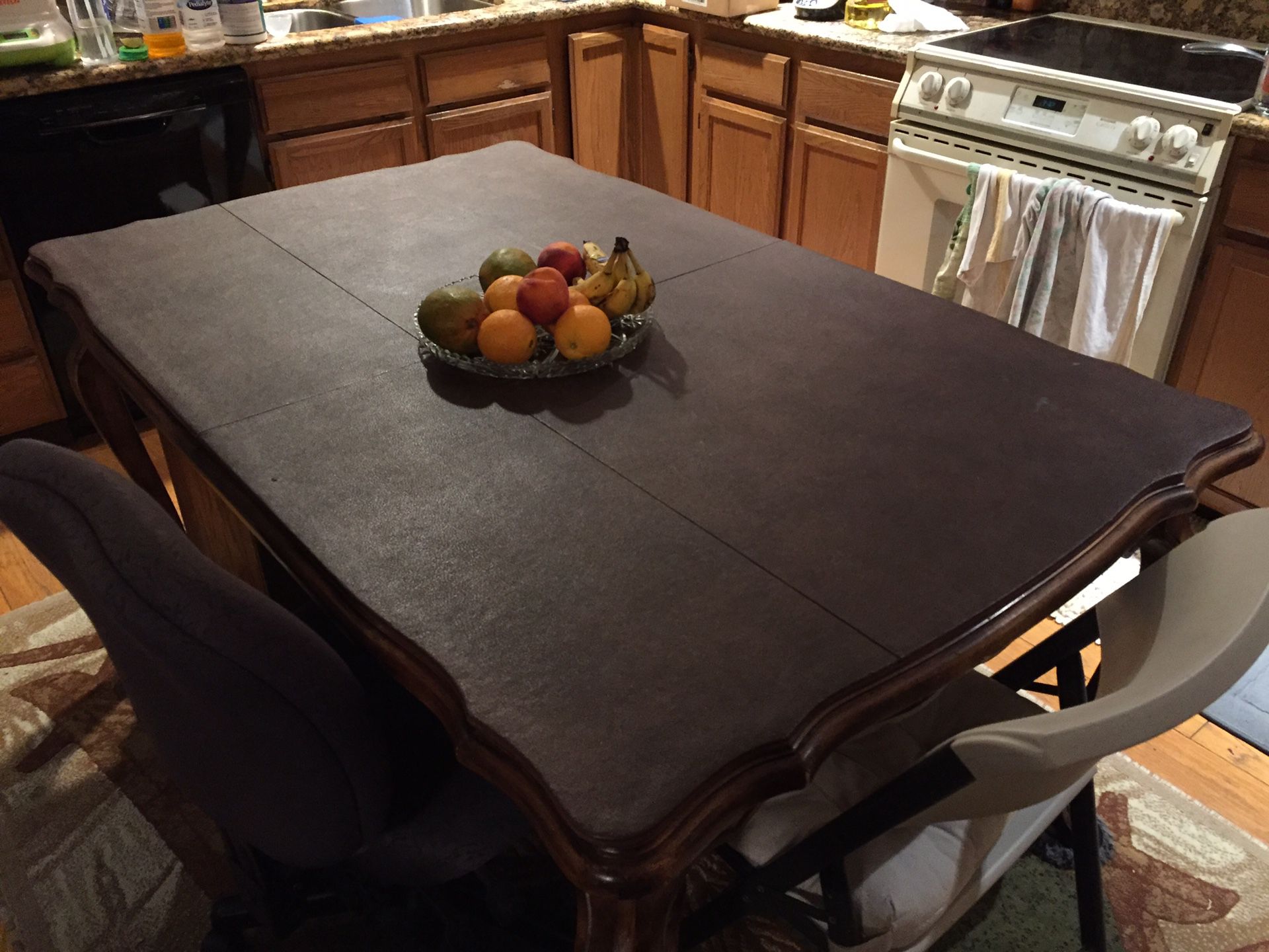 60s Salem House #466 Kitchen table beautiful with custom cover