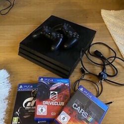 PS4 Pro Black 1tb, Console