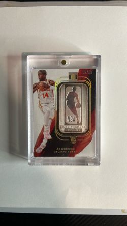 2022-23 Panini Impeccable AJ Griffin 03/10 1 Troy Ounce Silver