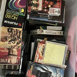 VHS And CDs