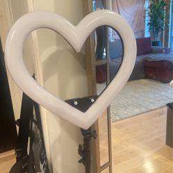 Heart Shape Ring Light 