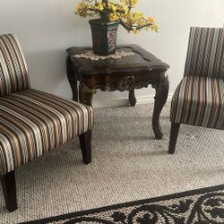 Accent Chairs Pair