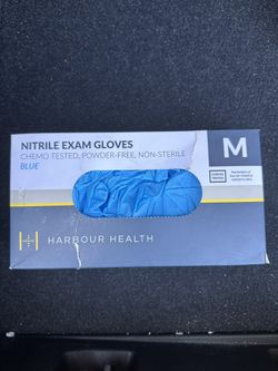 Blue Nitrile Gloves