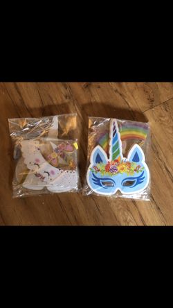 BRAND NEW new unicorn princess party supplies