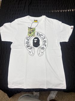 BAPE x Chrome Hearts White Graphic T-Shirt