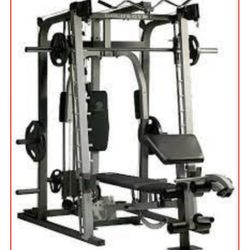 Golds Gym Platinum Home Gym  Smith machine 