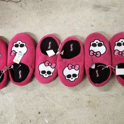 Toddler Girl Slippers1 (XS, S, 11-12) &  2 Size  (S, 13-1) $ 4 EACH
